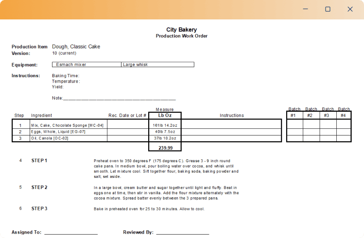 food traceability program